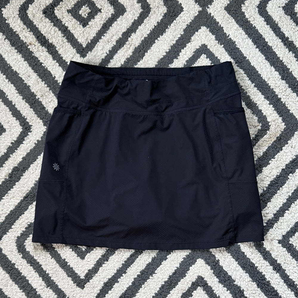 Athleta Black Performance Skort TALL